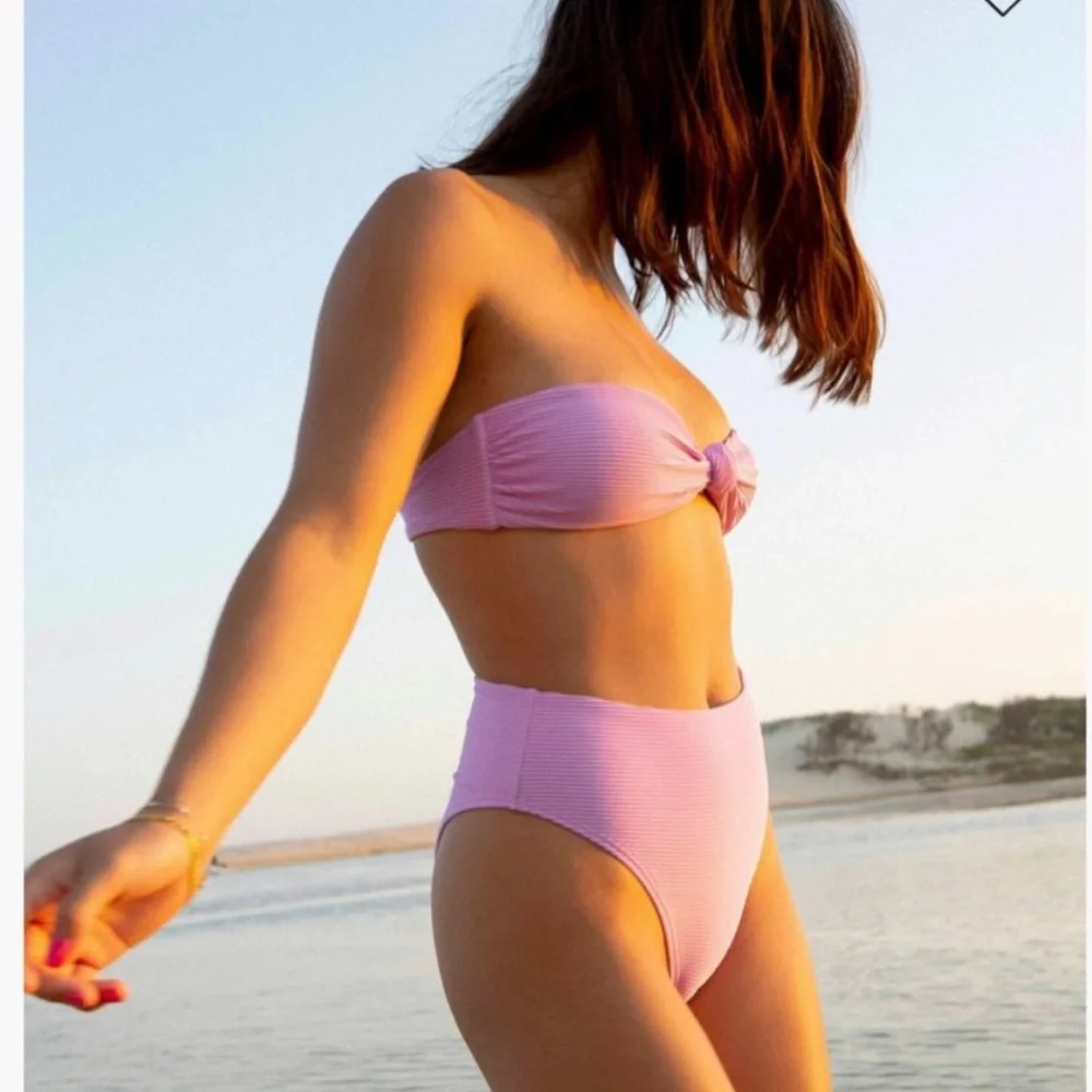 BILLABONG Tanlines Lulu Bandeau Bikini Top Sz M